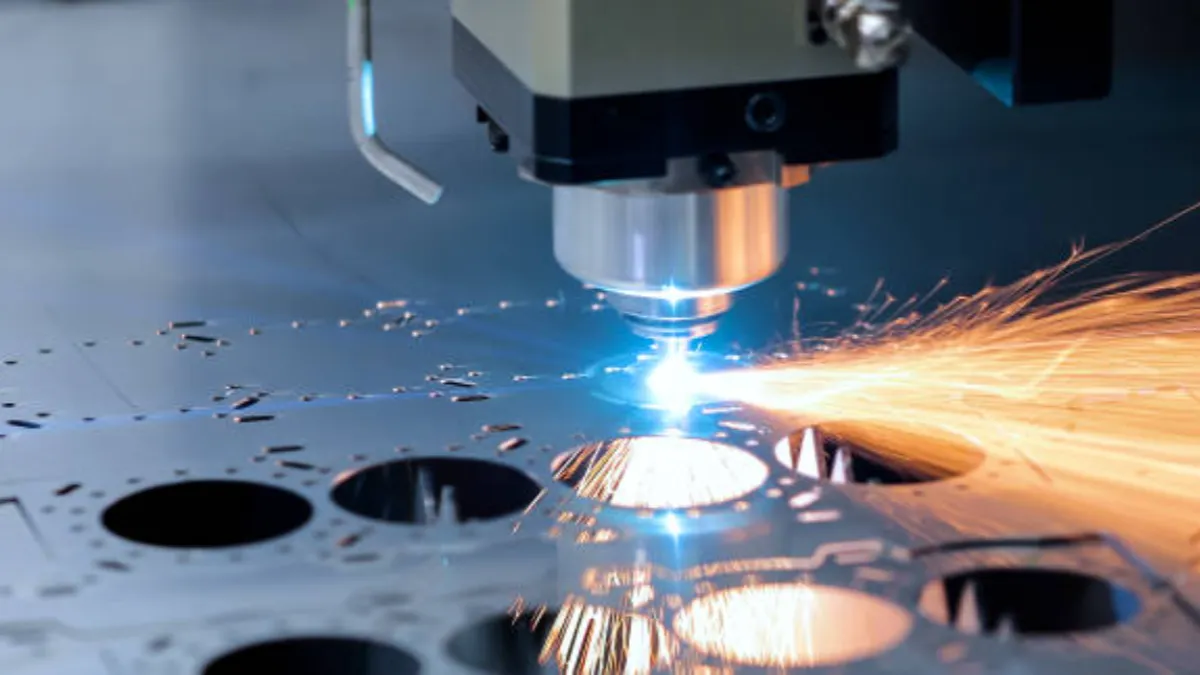 CNC machining of a die casting mold block