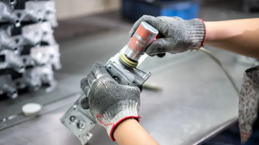 die cast parts polishing