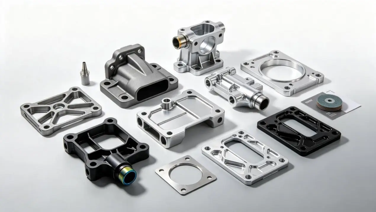 Precision machined aluminum die casting parts with tight tolerances