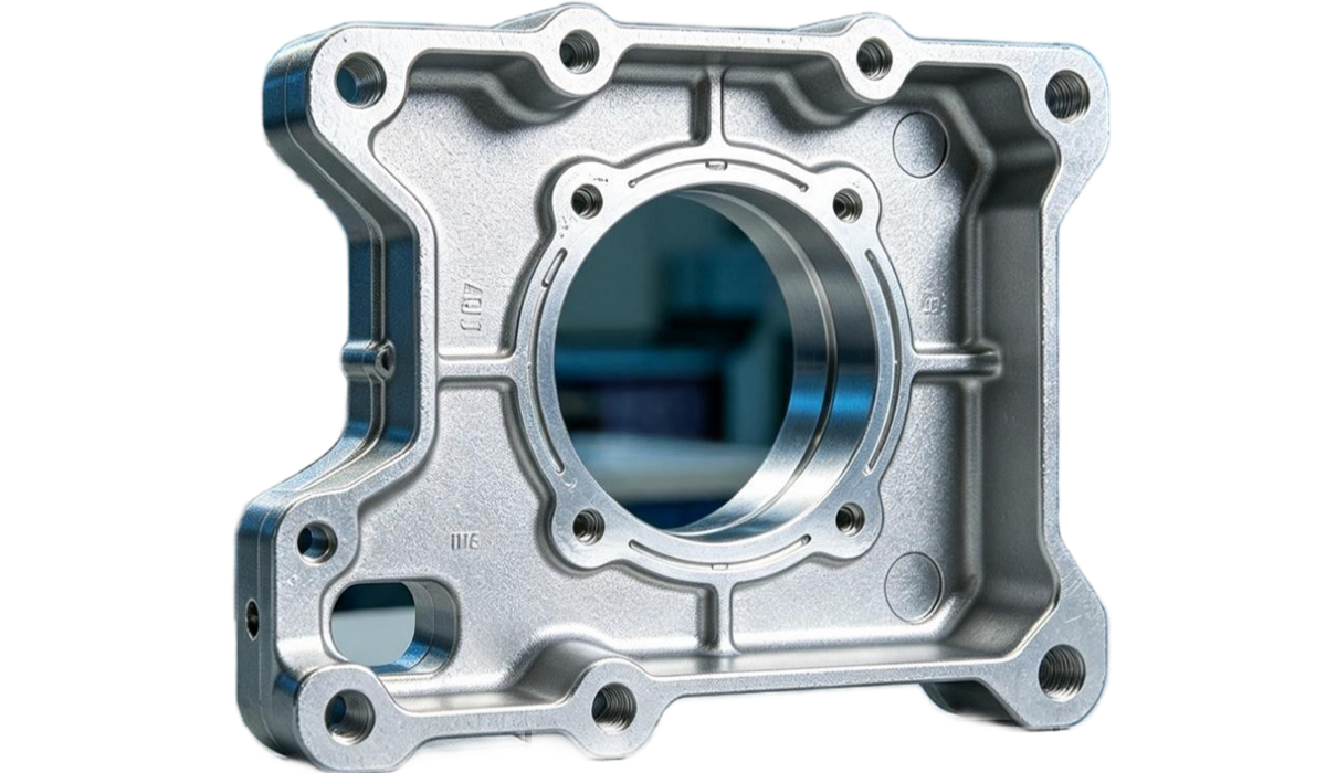 Aluminum die casting production with a cold chamber machine